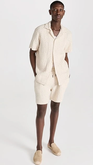 OAS Porto Waffle 6.25" Shorts 4 OAS Porto Waffle 6.25" Shorts - Image 4