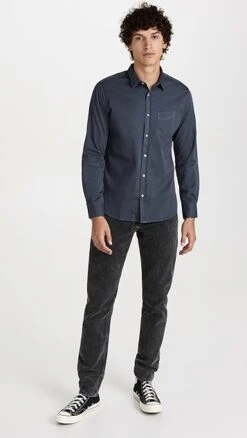 Officine Generale Lipp Pigment Dye Twill Shirt 10 Officine Generale Lipp Pigment Dye Twill Shirt -Reberio Fashion Store ogene3016911629 1666804082385 2 0. UX357 QL90