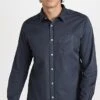 Officine Generale Lipp Pigment Dye Twill Shirt