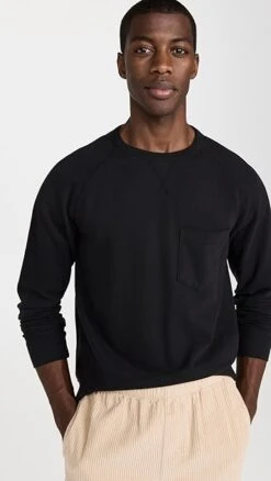 Officine Generale Chris Pigment Dye Fleece