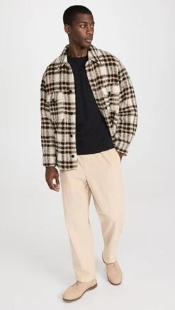 Officine Generale Chris Pigment Dye Fleece -Reberio Fashion Store ogene301761cd2d 1669748105340 2 0. UX357 QL90