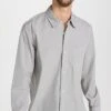 Officine Generale Emory Contrast Stitch Shirt