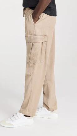 Officine Generale Jay Lyocell Cargo Pants -Reberio Fashion Store ogene3018210719 1676064460195 2 0. UX357 QL90