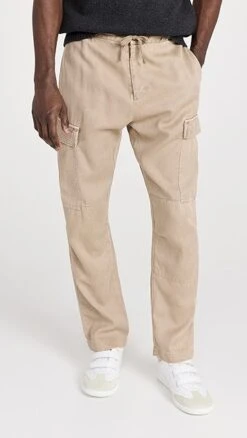 Officine Generale Jay Lyocell Cargo Pants