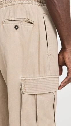 Officine Generale Jay Lyocell Cargo Pants -Reberio Fashion Store ogene3018210719 1676064460817 2 0. UX357 QL90