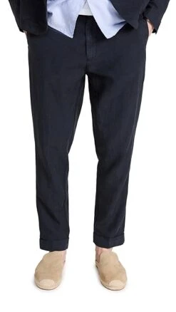 Officine Generale Joseph Gmt Dye Linen Cotton Pants -Reberio Fashion Store ogene3018315d50 1678381900511 2 0. UX357 QL90