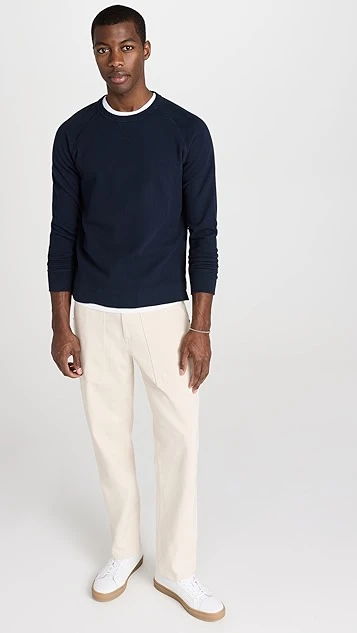 Officine Generale Rudy Light French Terry 4 Officine Generale Rudy Light French Terry - Image 4