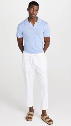 Officine Generale Simon Piece Dyed French Linen Polo 10 Officine Generale Simon Piece Dyed French Linen Polo -Reberio Fashion Store ogene3018711236 1675291641027 2 0. UX357 QL90