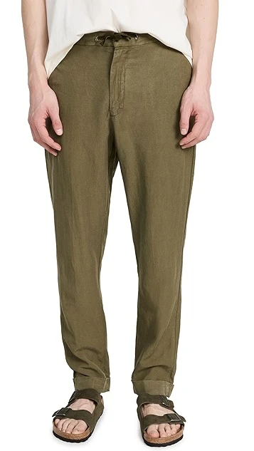 Officine Generale Joseph Garment Dye Linen Cotton Pants 6 Officine Generale Joseph Garment Dye Linen Cotton Pants - Image 6