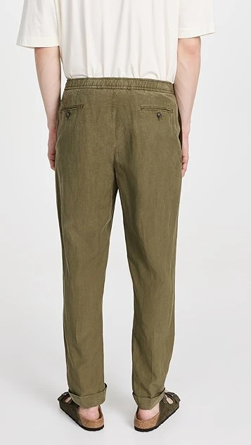 Officine Generale Joseph Garment Dye Linen Cotton Pants 2 Officine Generale Joseph Garment Dye Linen Cotton Pants - Image 2