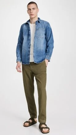 Officine Generale Joseph Garment Dye Linen Cotton Pants 10 Officine Generale Joseph Garment Dye Linen Cotton Pants -Reberio Fashion Store ogene3018913740 1678381988217 2 0. UX357 QL90