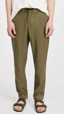 Officine Generale Joseph Garment Dye Linen Cotton Pants 13 Officine Generale Joseph Garment Dye Linen Cotton Pants -Reberio Fashion Store ogene3018913740 1678381988229 2 0. UX357 QL90