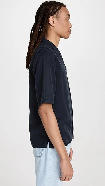 Officine Generale Eren Shirt Pgmt Dye Lyocell 3 Officine Generale Eren Shirt Pgmt Dye Lyocell - Image 3