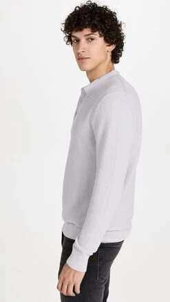 Onia Waffle Cotton Cashmere Polo -Reberio Fashion Store oniaa3047810495 1666809846136 2 0. UX357 QL90