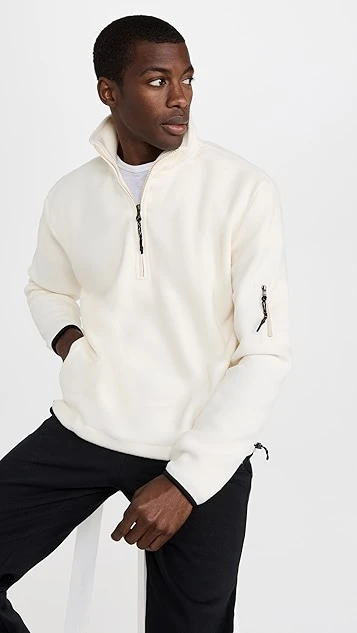 Onia Polar Fleece Quarter Zip 1 Onia Polar Fleece Quarter Zip