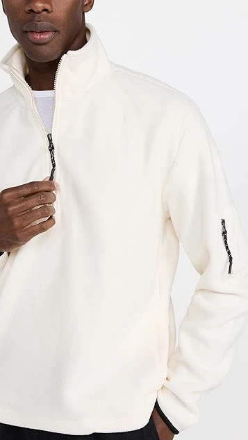 Onia Polar Fleece Quarter Zip 5 Onia Polar Fleece Quarter Zip - Image 5