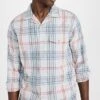 Onia Flannel Convertible Overshirt