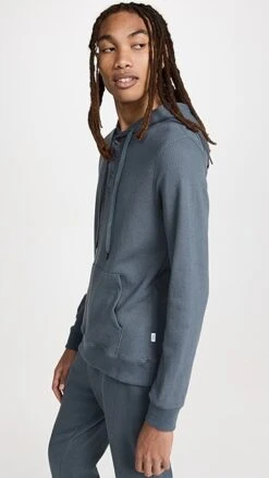 Onia Waffle Half Button Hoodie -Reberio Fashion Store oniaa3048594520 1667494819816 2 0. UX357 QL90