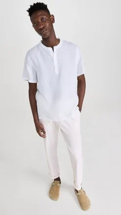 Onia Stretch Linen Pull-On Pants -Reberio Fashion Store oniaa30534102ca 1672763246548 2 0. UX357 QL90