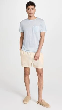 Onia Linen Home 4" Shorts -Reberio Fashion Store oniaa3056788182 1679256081017 2 0. UX357 QL90