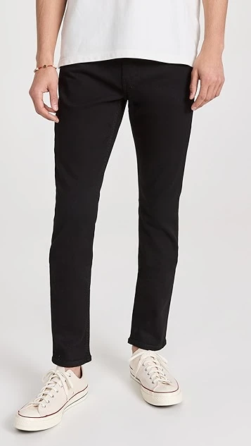 PAIGE Lennox Black Shadow Jeans 6 PAIGE Lennox Black Shadow Jeans - Image 6