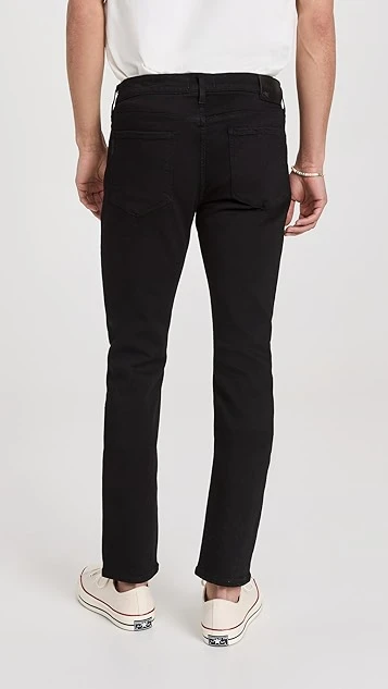 PAIGE Lennox Black Shadow Jeans 2 PAIGE Lennox Black Shadow Jeans - Image 2