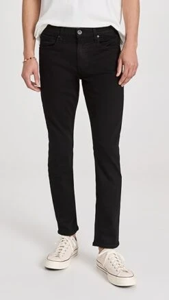 PAIGE Lennox Black Shadow Jeans