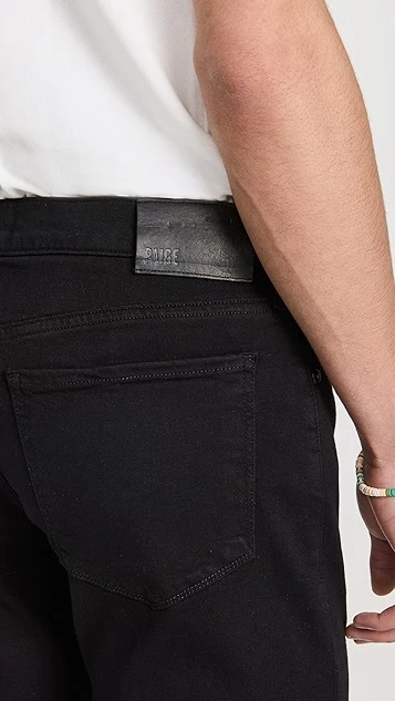 PAIGE Lennox Black Shadow Jeans 5 PAIGE Lennox Black Shadow Jeans - Image 5