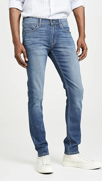 PAIGE Croft Skinny Jeans In Birch Wash 1 PAIGE Croft Skinny Jeans In Birch Wash