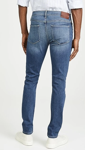 PAIGE Croft Skinny Jeans In Birch Wash 2 PAIGE Croft Skinny Jeans In Birch Wash - Image 2