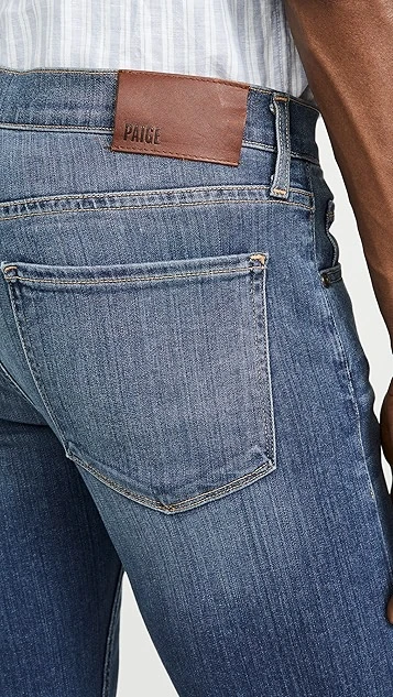 PAIGE Croft Skinny Jeans In Birch Wash 5 PAIGE Croft Skinny Jeans In Birch Wash - Image 5