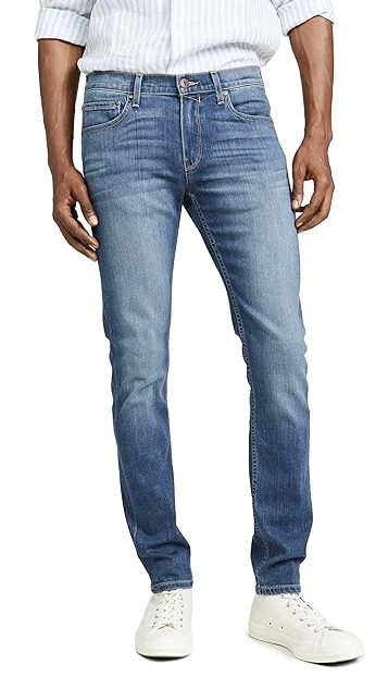 PAIGE Croft Skinny Jeans In Birch Wash 6 PAIGE Croft Skinny Jeans In Birch Wash - Image 6