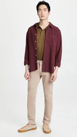 PAIGE Lennox Toasted Almond Pants -Reberio Fashion Store pdeni4144417846 1645486116861 2 0. UX357 QL90