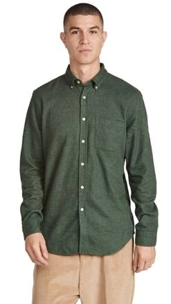 Portuguese Flannel Teca Brushed Flannel Button Down Shirt -Reberio Fashion Store pflan3017111708 1632236125744 2 0. UX357 QL90