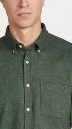 Portuguese Flannel Teca Brushed Flannel Button Down Shirt -Reberio Fashion Store pflan3017111708 1632236126177 2 0. UX357 QL90