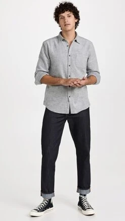 Portuguese Flannel Off Rail Button Down Shirt