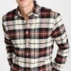 Portuguese Flannel Board Plaid Button Down Shirt