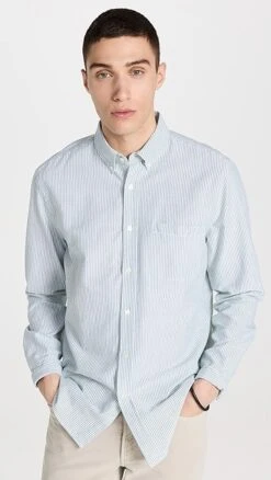 Portuguese Flannel Belavista Striped Shirt
