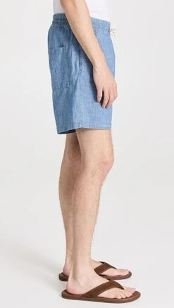 Portuguese Flannel Chambray Shorts -Reberio Fashion Store pflan30236102c9 1683494481365 2 0. UX357 QL90