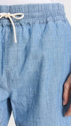 Portuguese Flannel Chambray Shorts -Reberio Fashion Store pflan30236102c9 1683494482177 2 0. UX357 QL90