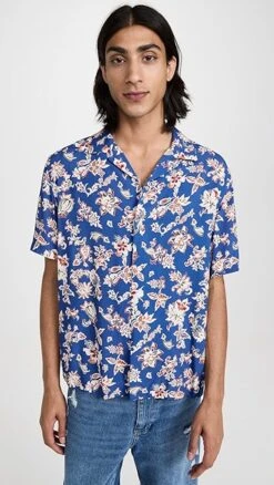 Rag & Bone Printed Avery Shirt -Reberio Fashion Store ragbo4643698255 1668784540606 2 0. UX357 QL90