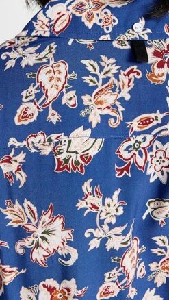 Rag & Bone Printed Avery Shirt -Reberio Fashion Store ragbo4643698255 1668784541141 2 0. UX357 QL90
