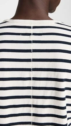 Rag & Bone Breton Stripe Classic Tee -Reberio Fashion Store ragbo4645821459 1674670111616 2 0. UX357 QL90