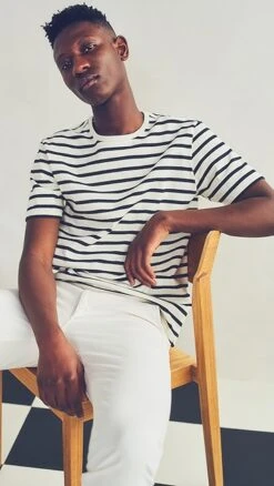 Rag & Bone Breton Stripe Classic Tee