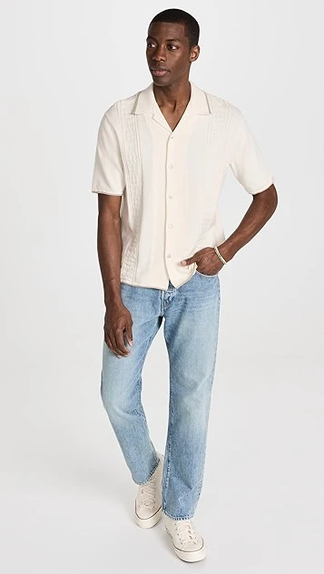 Rag & Bone Archer Geometric Button Down 4 Rag & Bone Archer Geometric Button Down - Image 4