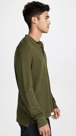 Rag & Bone Harvey Long Sleeve Polo -Reberio Fashion Store ragbo4651111689 1665693873315 2 0. UX357 QL90