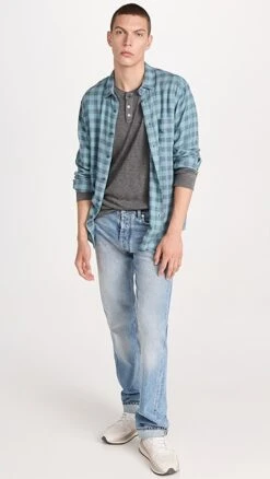 RAILS Skhi Long Sleeve Henley Top -Reberio Fashion Store rails3160012631 1659470028438 2 0. UX357 QL90