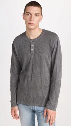 RAILS Skhi Long Sleeve Henley Top -Reberio Fashion Store rails3160012631 1659470028558 2 0. UX357 QL90