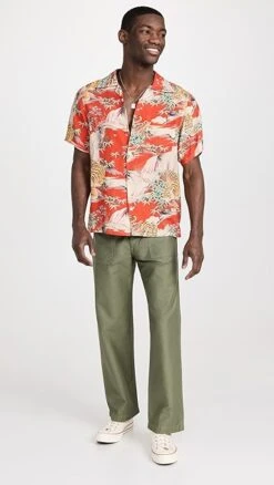 RE/DONE Tiger Surf Rider Shirt -Reberio Fashion Store redon307501323e 1676049992295 2 0. UX357 QL90