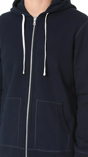 Reigning Champ Mid Weight Terry Full Zip Hoodie 5 Reigning Champ Mid Weight Terry Full Zip Hoodie - Image 5